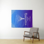 おしゃれなダイヤモンドドレスティアラ パーソナライズド キンセアニエラ タペストリー (インサイチュ(横))