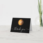 おしゃれなテニステーマ サンキューカード (正面)