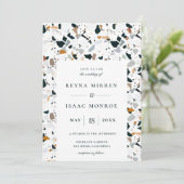 おしゃれなテラッツォ アーティザンフレーム 結婚式招待状 招待状 (スタンド正面)