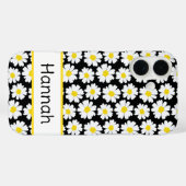 おしゃれなデイジー柄 Case-Mate iPhoneケース (裏面 (横))