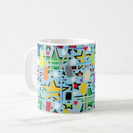 おしゃれなデコレーションマグ コーヒーマグカップ