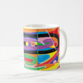 おしゃれなデコレーションマグ コーヒーマグカップ