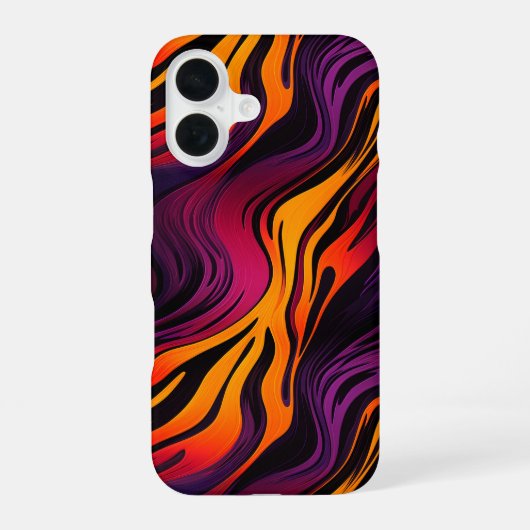 おしゃれなデザインのスマホケース iPhone 16ケース (裏面)
