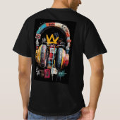 おしゃれなデザインのTシャツ Tシャツ (裏面)