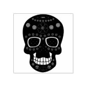 おしゃれなドクロ ラバースタンプ (インプリント)