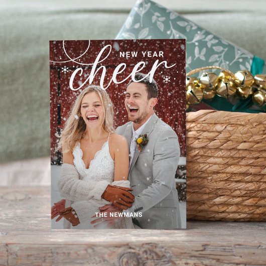 おしゃれなニューイヤーカード シーズンカード