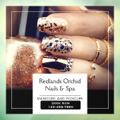 おしゃれなネイルサロン販促用カスタマイズ ウィンドウサイン (シート3)