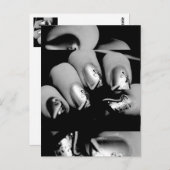 おしゃれなネイルデザイン ポストカード (正面/裏面)