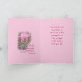 おしゃれなノックアウトローズの哀悼カード - 様々なシーンにカスタマイズ可能 カード (内部)