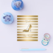 おしゃれなハイヒール靴 「女の子の親友」 チラシ (シングル)