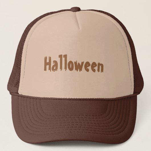 おしゃれなハロウィントラッカーキャップ キャップ (正面)