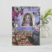 おしゃれなハロウィン ブライダルシャワーの招待状 招待状 (スタンド正面)