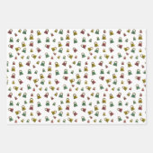 おしゃれなハンドバッグラッピング紙シート ラッピングペーパーシート (正面3)