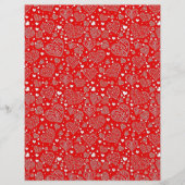 おしゃれなハート柄の折り紙 (正面)