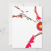 おしゃれなバースデー招待状 - ユート(小屋)デザイン 招待状 (裏面)