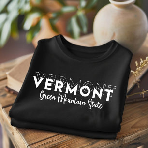 おしゃれなバーモント グリーンマウンテンステート Tシャツ