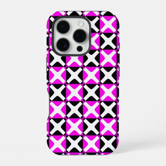 おしゃれなパターンデザイン iPhoneケース (裏面)
