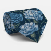 おしゃれなパパのための父の日ギフト カーネーション花 ネクタイ (ロール)