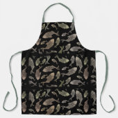 おしゃれなパパの魚 エプロン (正面)