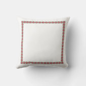 おしゃれなパーソナライズドホームデコ - オリジナル写真 クッション (裏面)