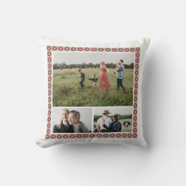 おしゃれなパーソナライズドホームデコ - オリジナル写真 クッション