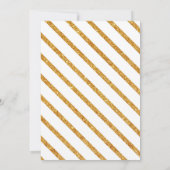 おしゃれなパーティーの招待状2枚 招待状 (裏面)