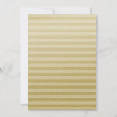 おしゃれなパームツリーとゴールドの結婚式招待状カード 招待状 (裏面)