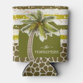 おしゃれなパームツリー 缶クーラー (正面)