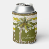 おしゃれなパームツリー 缶クーラー (缶裏面)