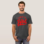 おしゃれなビンテージ風の服 Comin In Hot Tシャツ (正面フル)