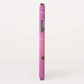 おしゃれなピンクとゴールドのiPhone Xケース Case-Mate iPhoneケース (裏面/右)