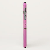 おしゃれなピンクとゴールドのiPhone Xケース Case-Mate iPhoneケース (裏面/左)