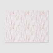 おしゃれなピンクの花の誕生日 薄葉紙 (正面)