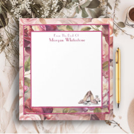 おしゃれなファッションデザイナー ハイヒール オーダーメイド ノートパッド