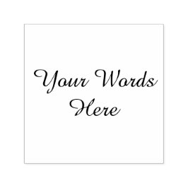 おしゃれなフォントの小さなオーダーメイド言葉、パーソナライズされた セルフインキングスタンプ