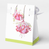 おしゃれなフクシアのギフトボックス フェイバーボックス (裏面サイド)