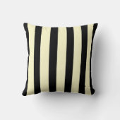 おしゃれなブラックとクリーム > スクエアスロー枕 クッション (裏面)