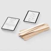 おしゃれなブラックボタニカルクレスト イベント タイムライン ハンドファン (組立なし)