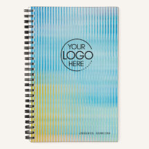 おしゃれなブルーイエロー プリズムガラス モダン ロゴ