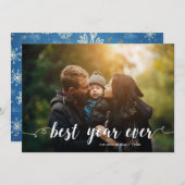 おしゃれなベストイヤーエバー フルフォト クリスマス (正面/裏面)