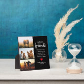 おしゃれなベストフレンドの写真コラージュ&名言 フォトプラーク (インサイチュ)