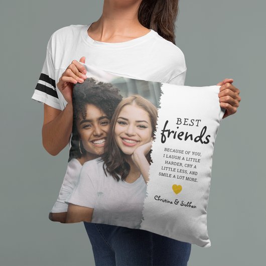 おしゃれなベストフレンドの写真&名言 | BFF クッション