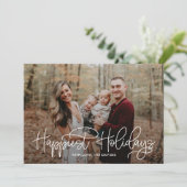 おしゃれなホリデーカード シーズンカード (スタンド正面)