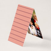 おしゃれなホリデーシーズンの家族の挨拶写真 (正面)