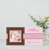 おしゃれなホリデー フォトカード :: スウィートネス 4 シーズンカード (スタンド正面)