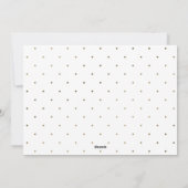 おしゃれなホリデー フォト カード「ジョイフル ヴァイブス」編集可能カラー シーズンカード (裏面)