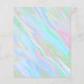 おしゃれなホログラムクリーニングサービス一覧 チラシ (裏面)