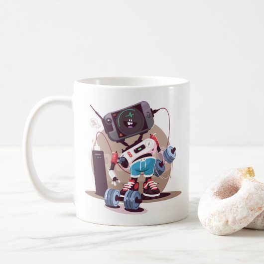 おしゃれなマグカップ コーヒーマグカップ (ドーナツ)