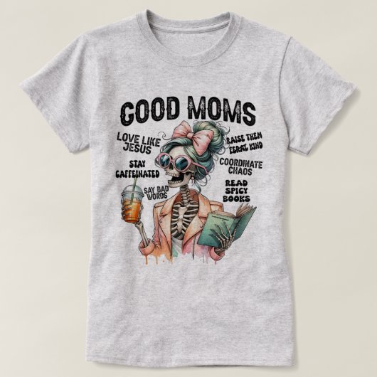 おしゃれなママのためのTシャート 母の日ギフト Tシャツ (デザイン正面)