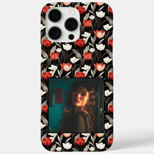 おしゃれなママへのギフト チューリップフォト Case-Mate iPhoneケース (裏面)